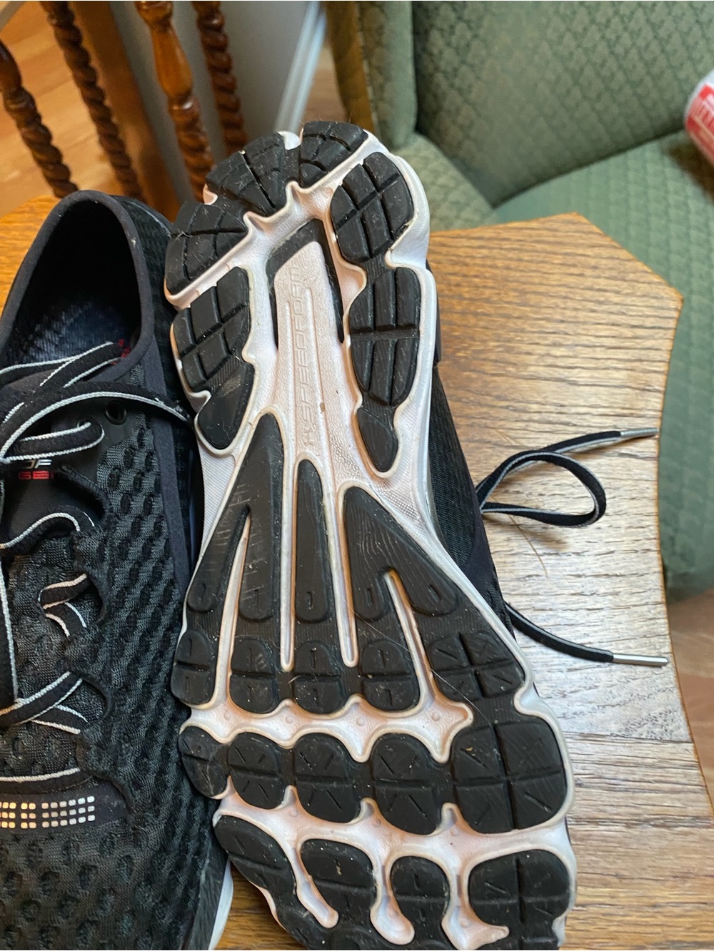 Under Armour Black Run Loyal Athletic Shoe - Picture 5 of 5